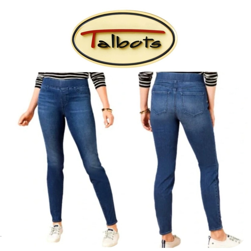 TALBOTS Pull-On Jegging Size 4P LIKE NEW